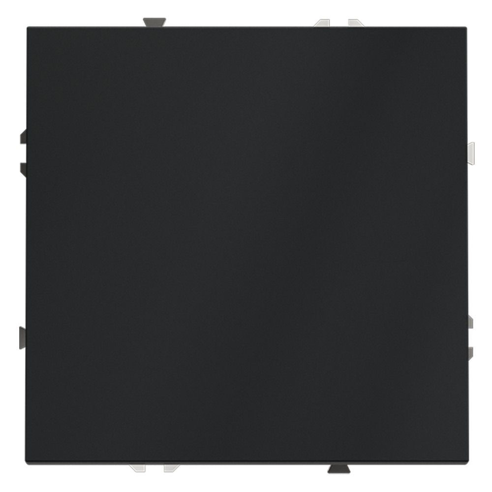 Проходной переключатель встраиваемый VOLTUM S70 одноклавишный 10А, (графит)