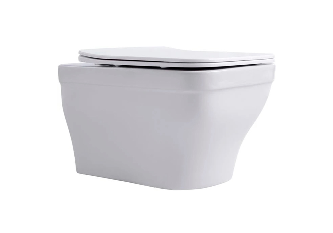 Унитаз подвесной безободковый Aquatek АМАДЕО AQ1163-00 515*370*315 с сиденьем Soft Close