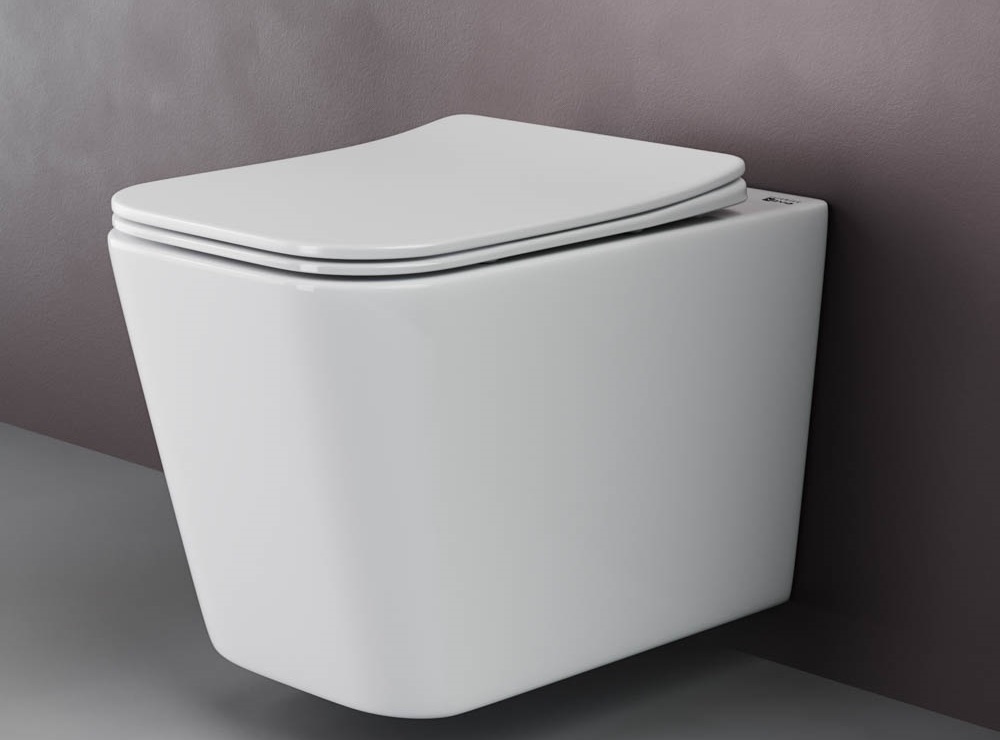 Подвесной унитаз Cubic Rimless CN1806