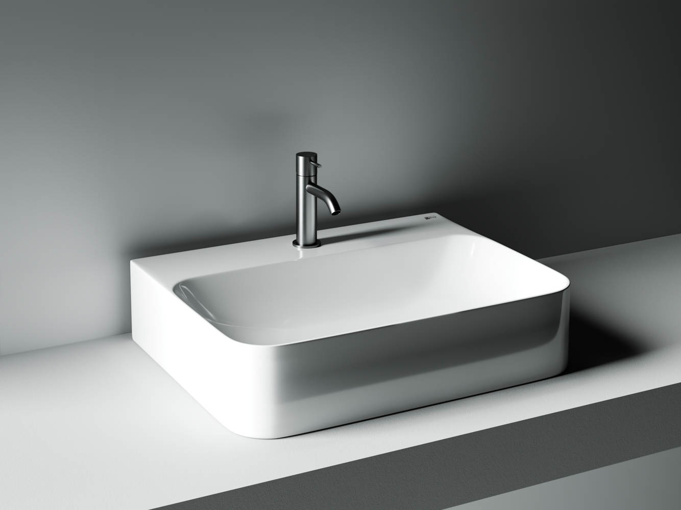 Умывальник с одним отверстием для смесителя CN2001