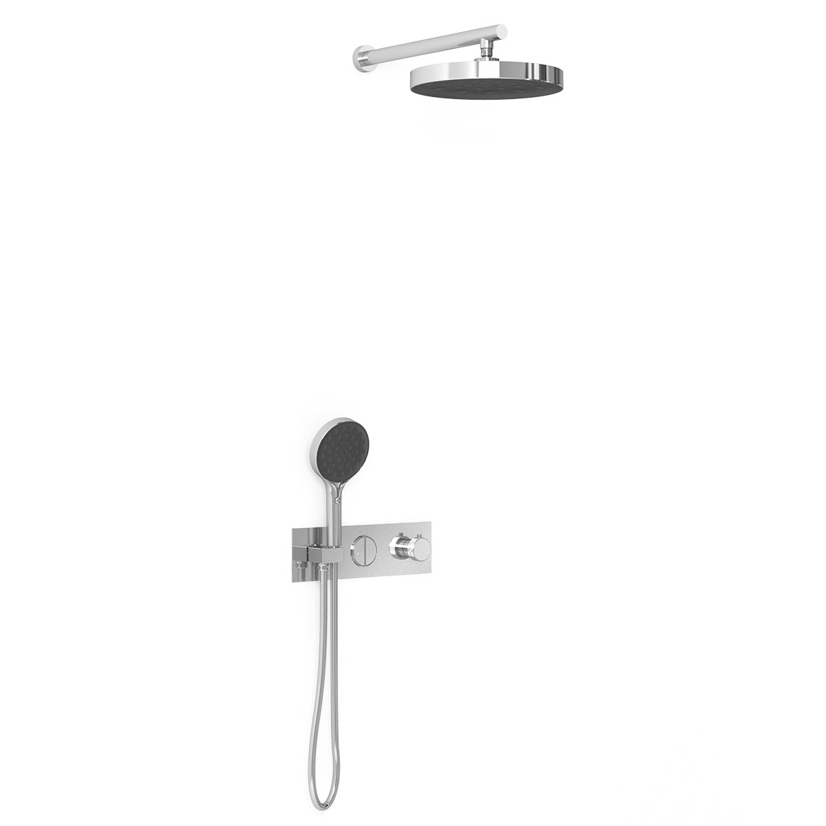 Душевая система Vincea VSFW-422TI2CH встраиваемая в стену цвет хром
