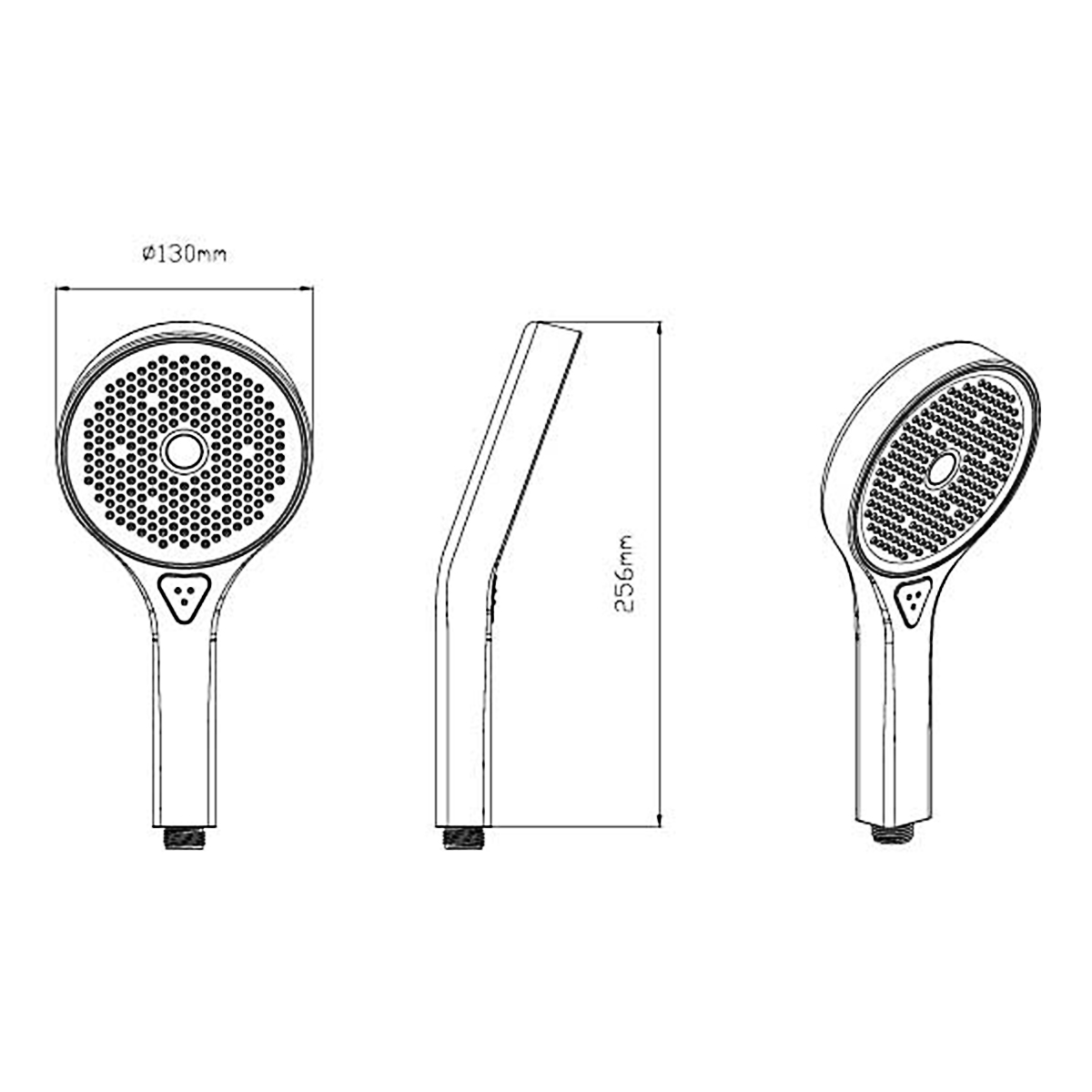 Душевая система Vincea VSFW-422T2CH встраиваемая в стену цвет хром