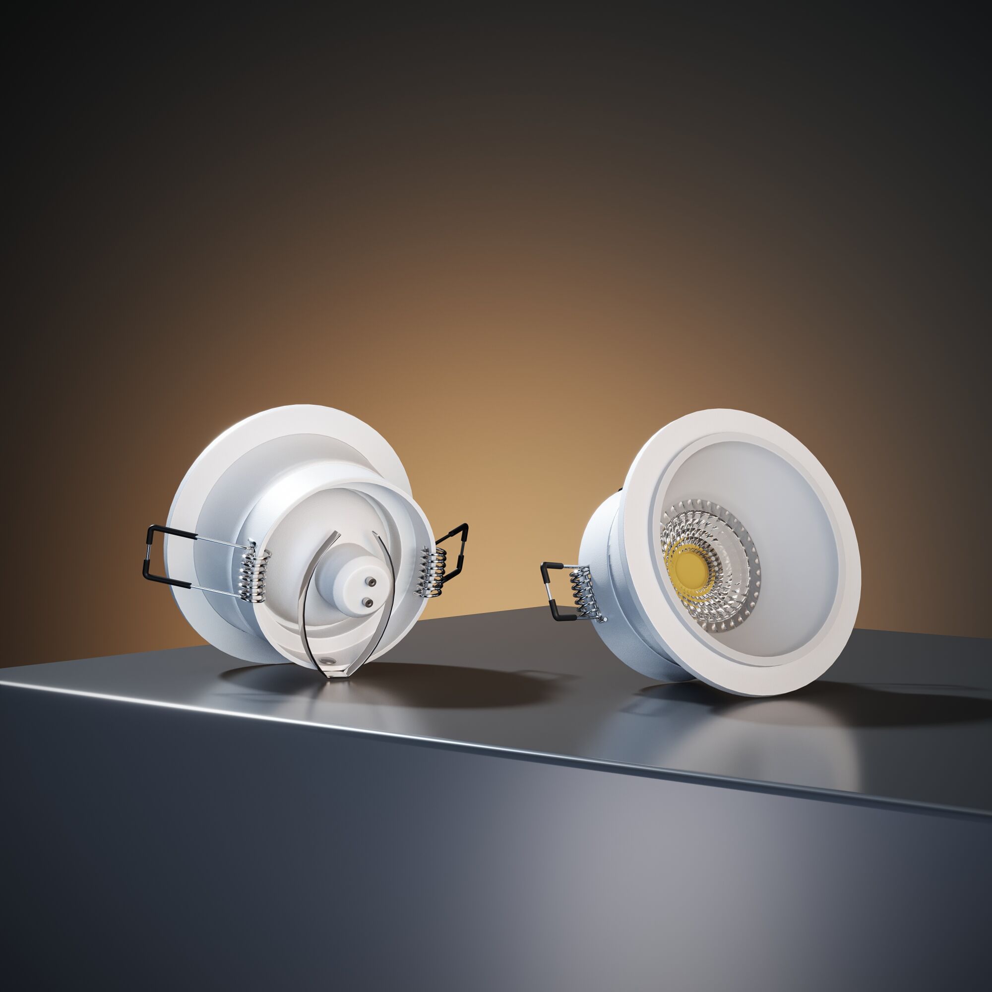 Встраиваемый точечный светильник Elektrostandard 25010/01 белый