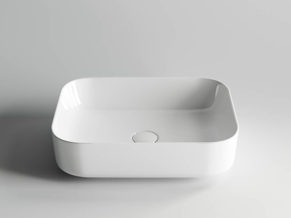 Умывальник чаша накладная прямоугольная CN6011