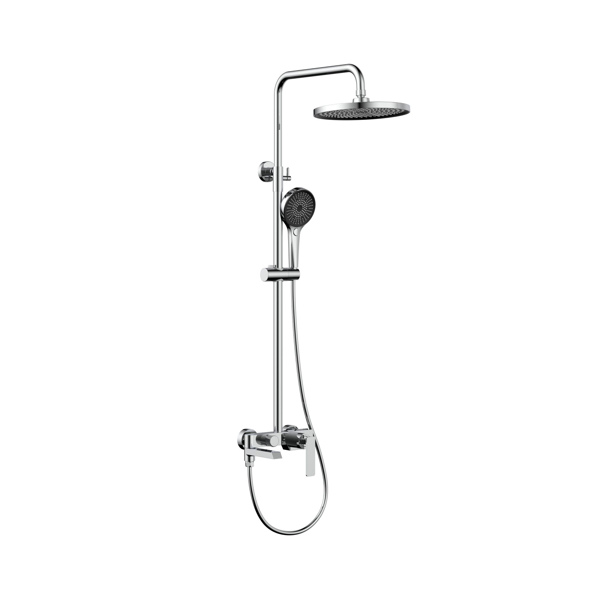 Душевая стойка Vincea VSFS-413CH настенная цвет хром