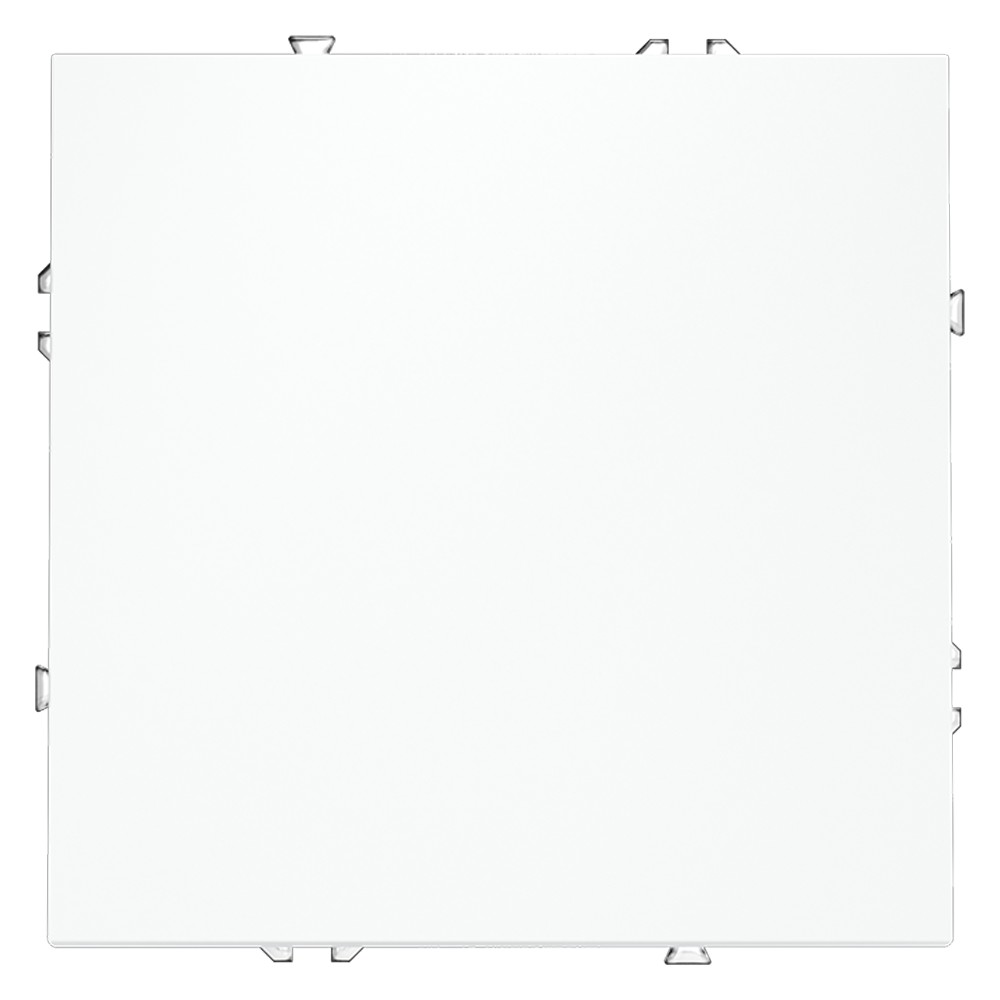 Выключатель встраиваемый VOLTUM S70 одноклавишный 10А, (белый матовый)