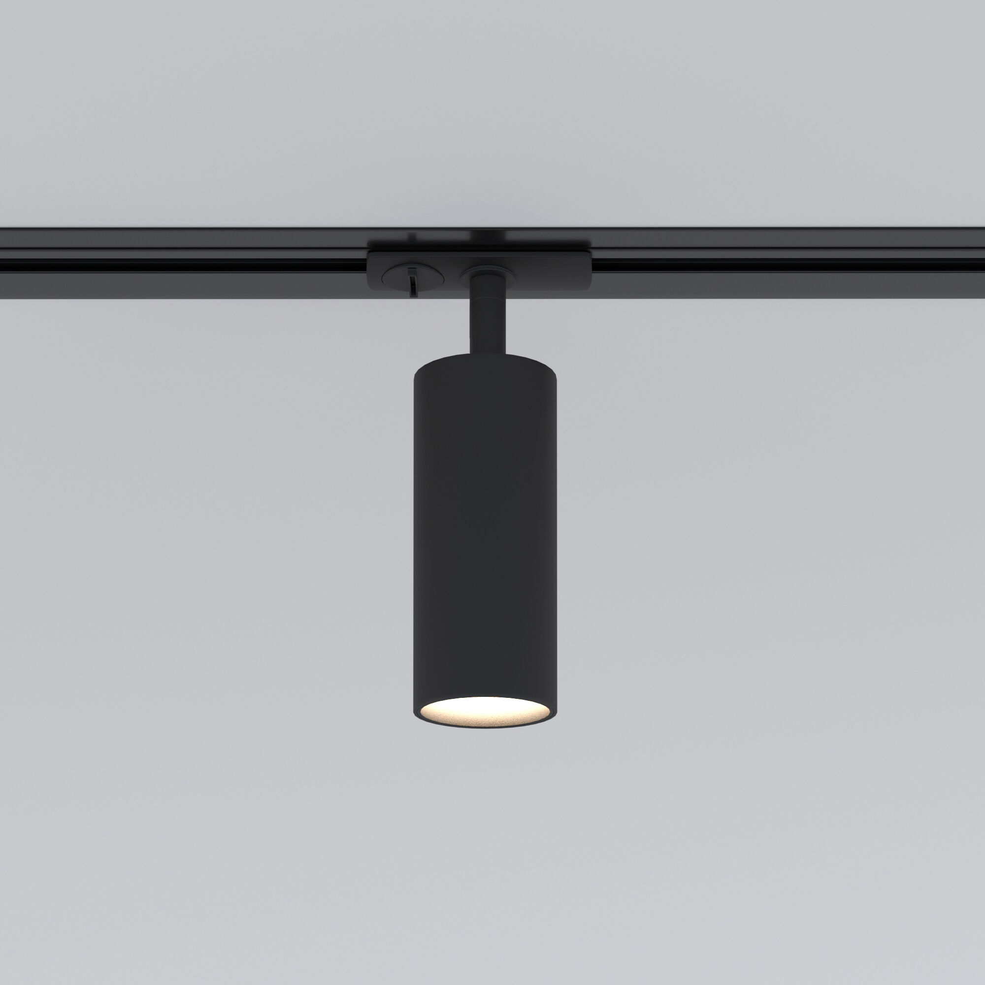 Basic System Трековый поворотный светильник 10W 4200K Diffe черный