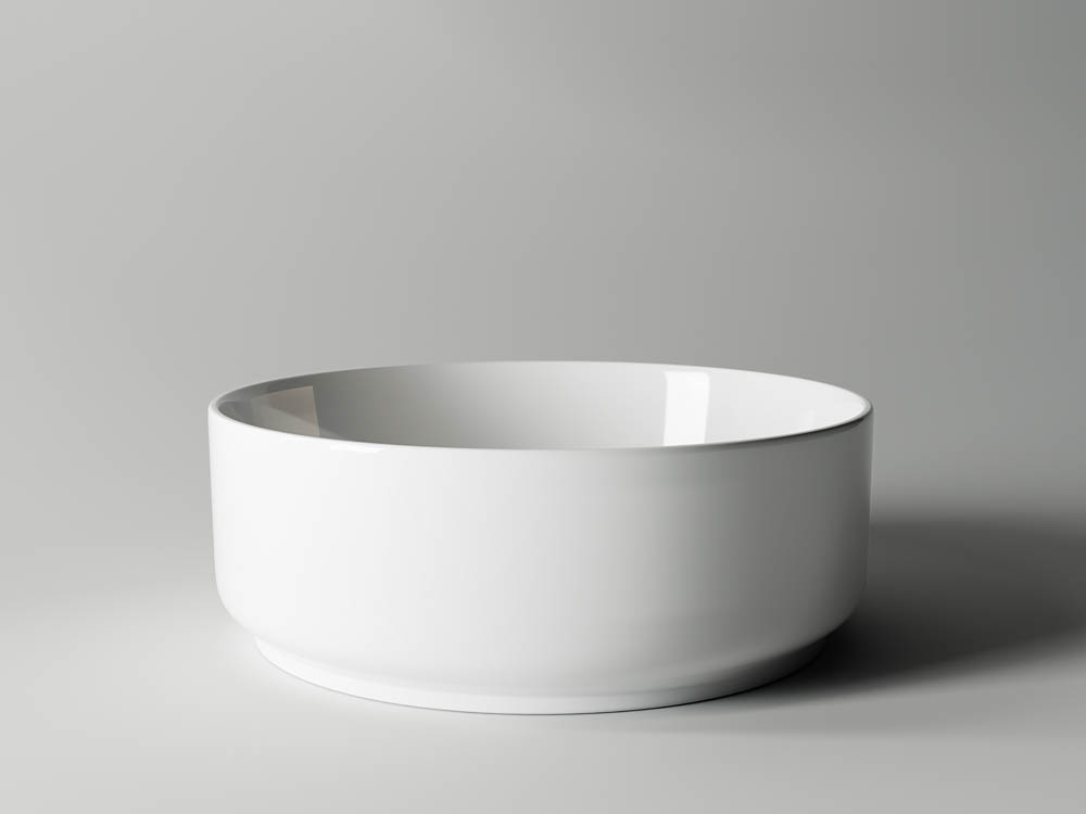 Умывальник чаша накладная круглая CN5001