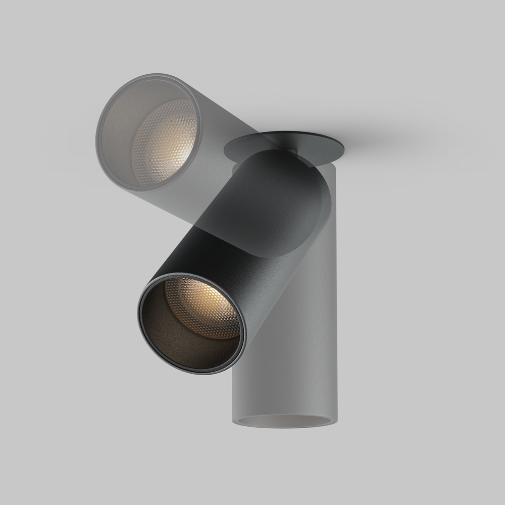 Встраиваемый светильник Maytoni FOCUS LED 3000K 1x12W 50° C053CL-L12W3K-W-B