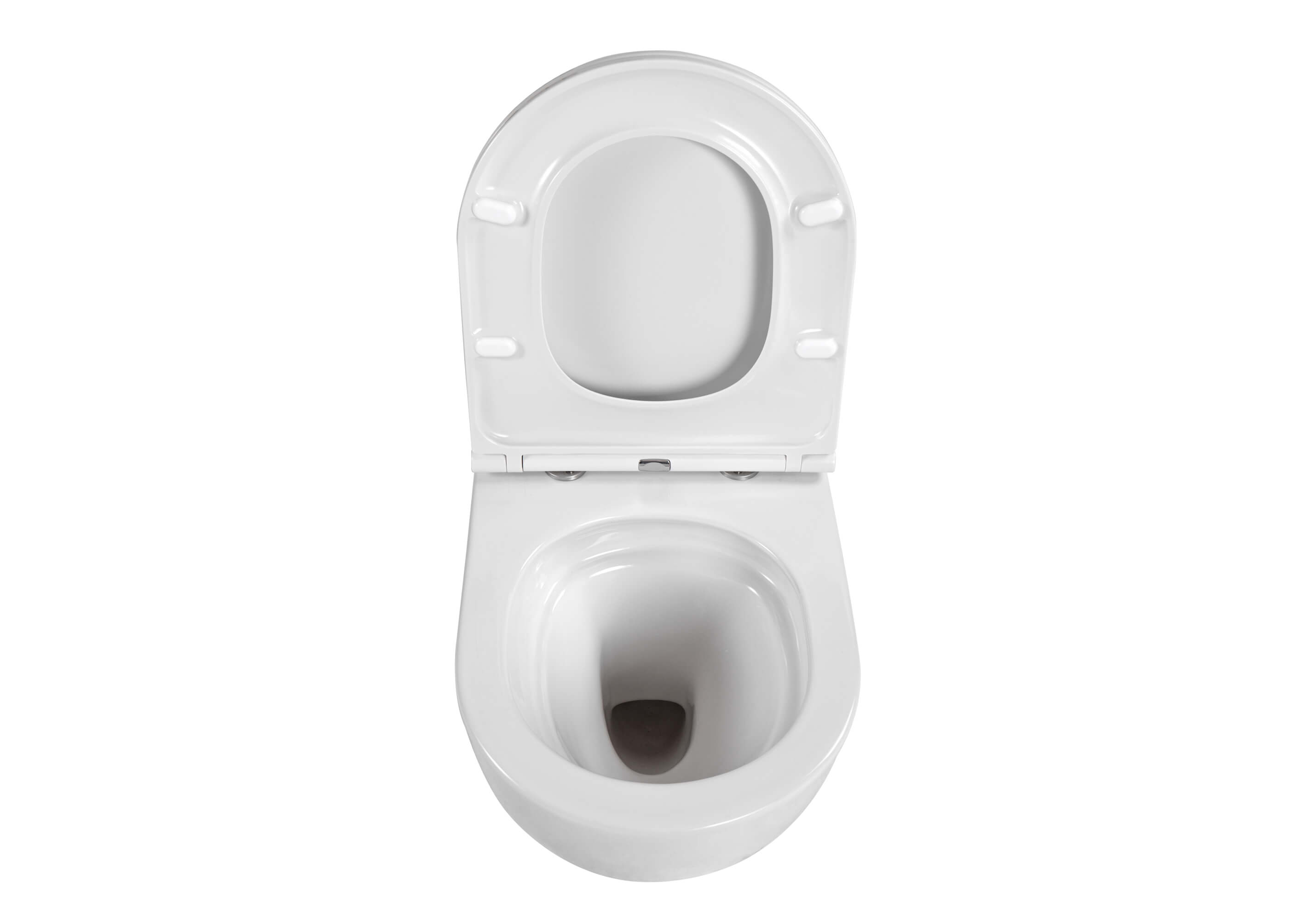 Унитаз подвесной безободковый Aquatek ЕВРОПА AQ1900T-00 490*360*320 с сиденьем Soft Close