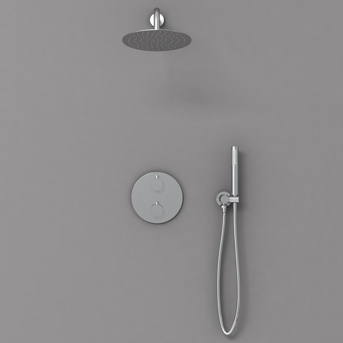 Душевая система Vincea VSFW-101TCH встраиваемая в стену цвет хром