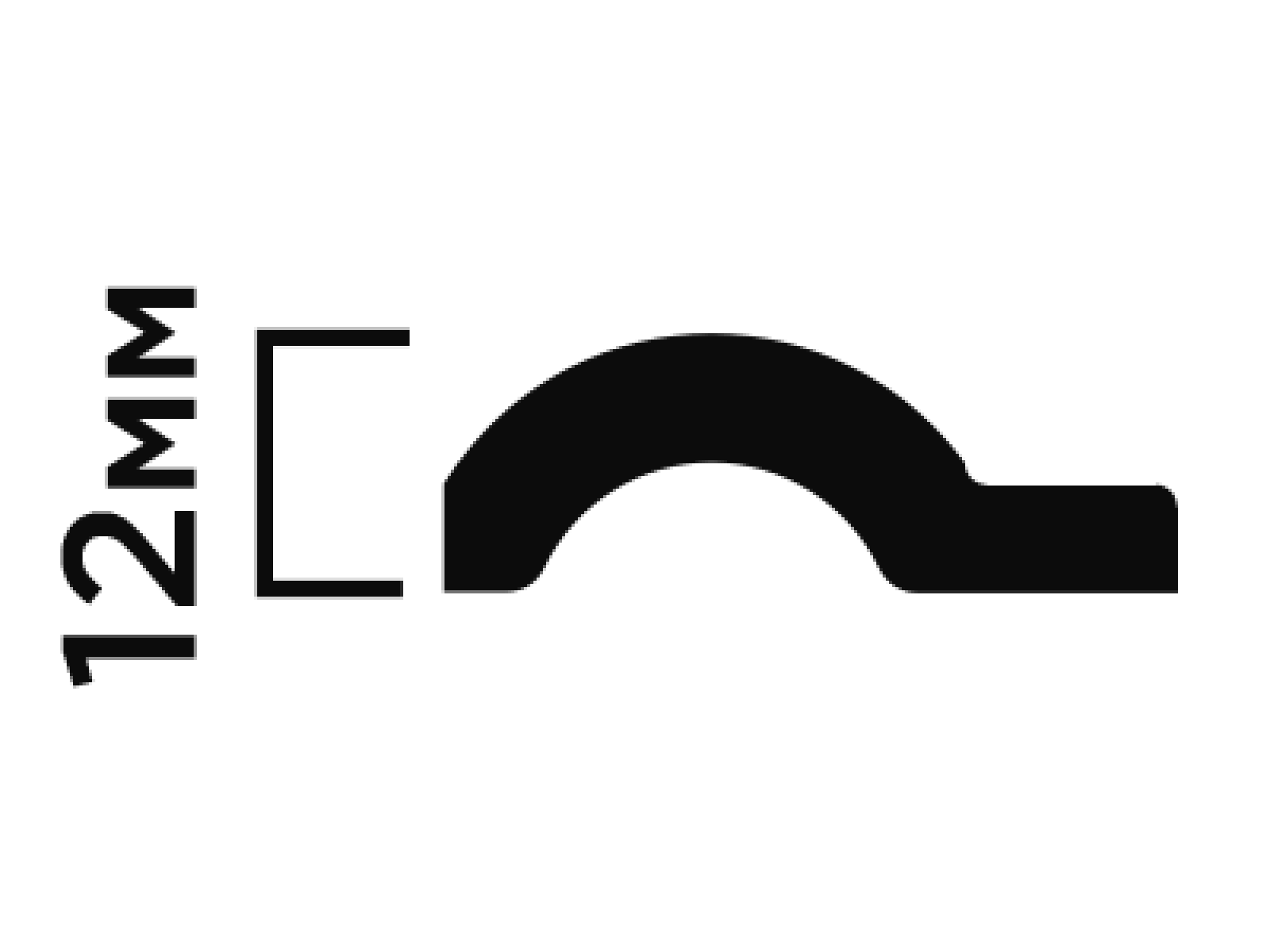 Финишный молдинг LF140A IV123 HIWOOD