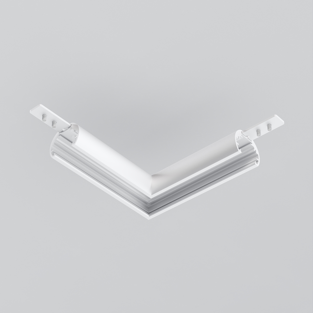 Коннектор угловой для круглого низкопрофильного шинопровода Exility Maytoni TRAM034CL-R-41W