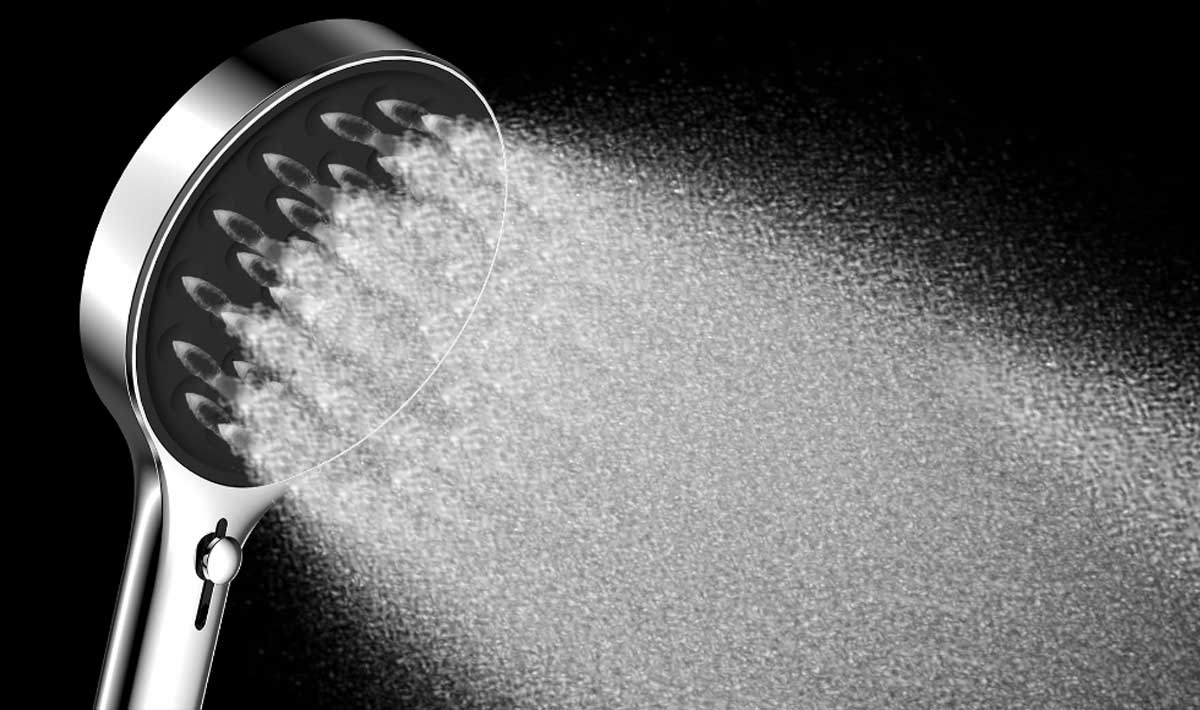 Душевая система Vincea Inspire VSFW-3I22MT3RGM встраиваемая в стену цвет вороненая сталь