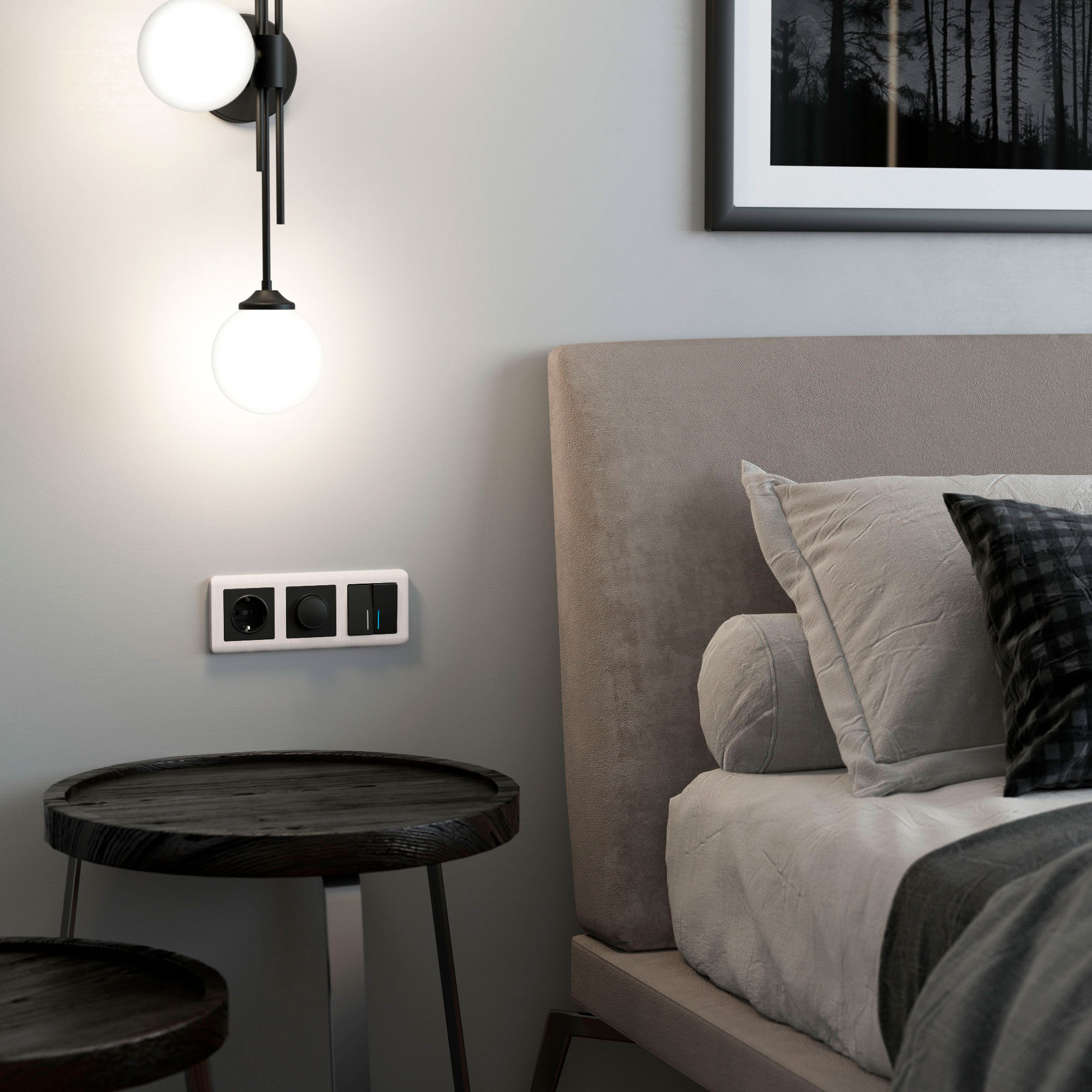 Рамка на 3 поста Stream (перламутровый) Werkel