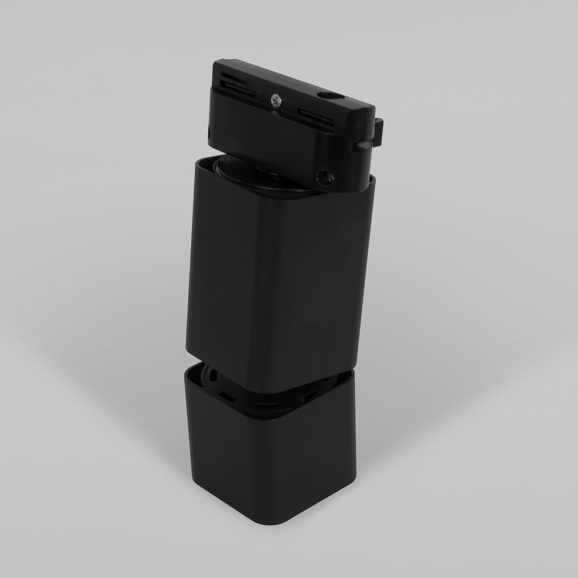 Basic System Трековый поворотный светильник 10W 4200K Cubus черный