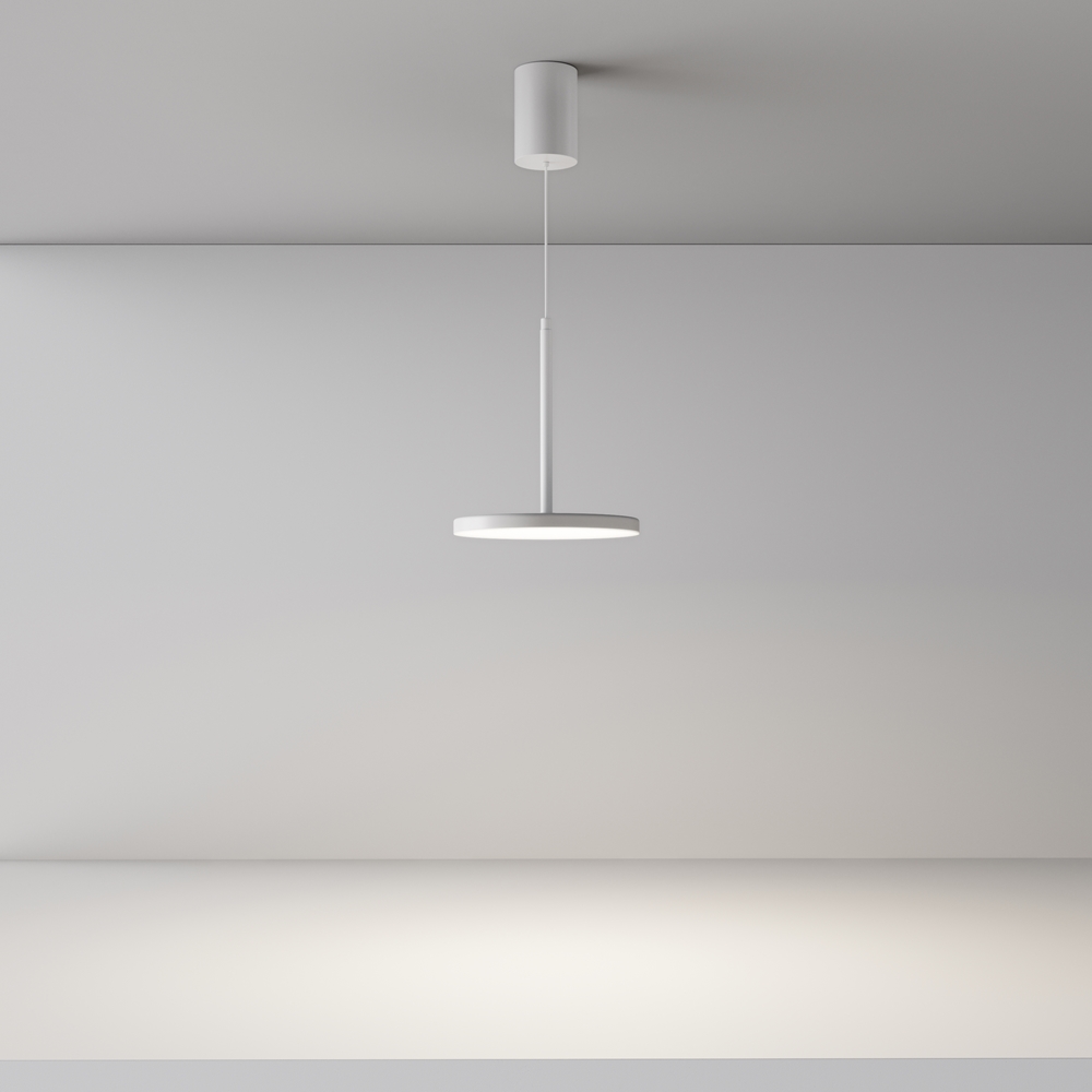 Подвесной светильник Maytoni Plato 4000К 12Вт 120° P076PL-L12W4K-W