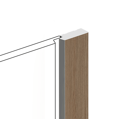 Финишный молдинг LF124B BR417N HIWOOD