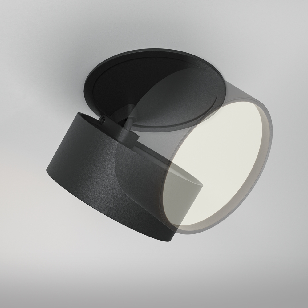 Встраиваемый светильник Maytoni Onda 2200-4000K 12Вт 120° DL024-12W-DTW-B