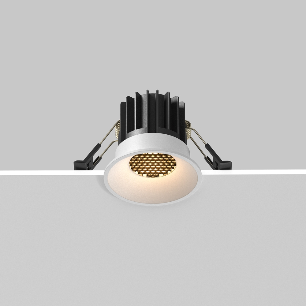 Встраиваемый светильник Maytoni Round 2700K 7Вт 60° DL058-7W2.7K-W