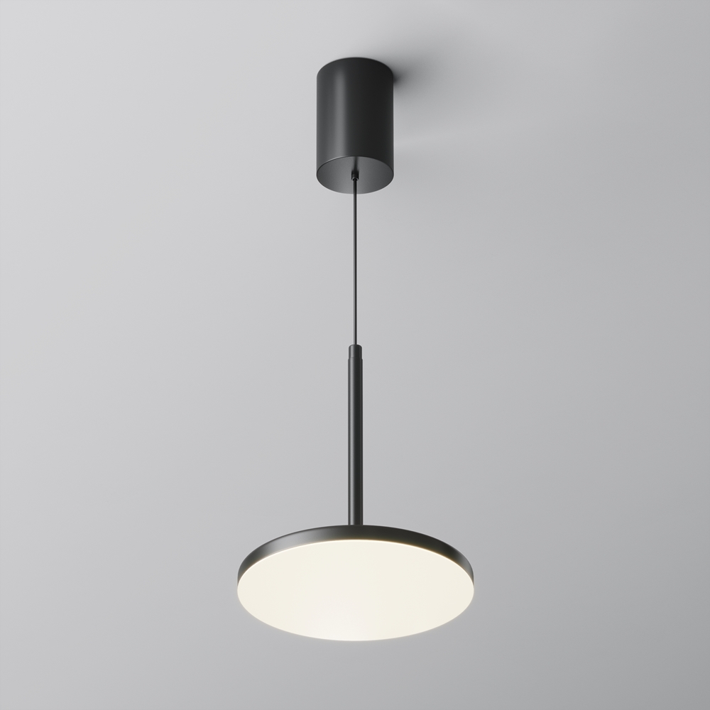 Подвесной светильник Maytoni Plato 4000К 12Вт 120° P076PL-L12W4K-B