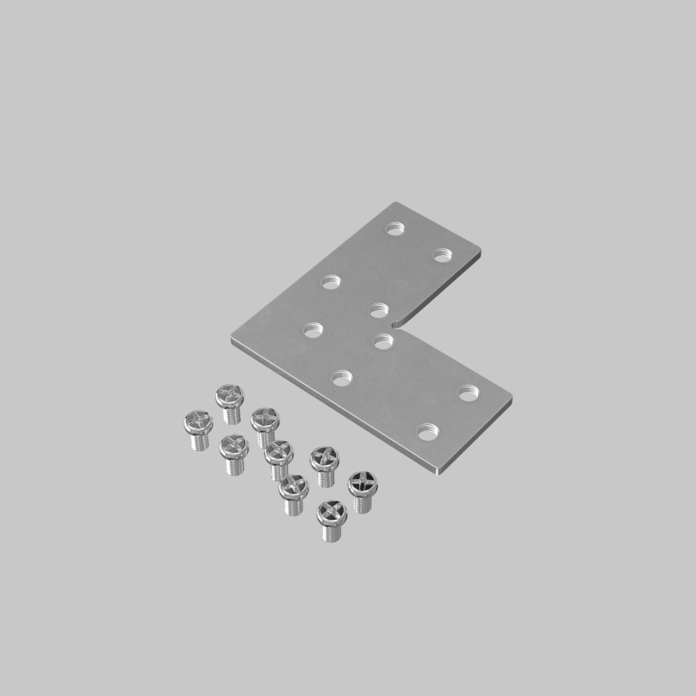 Соединитель угловой для накладного шинопровода Exility Maytoni TRA034CL-21