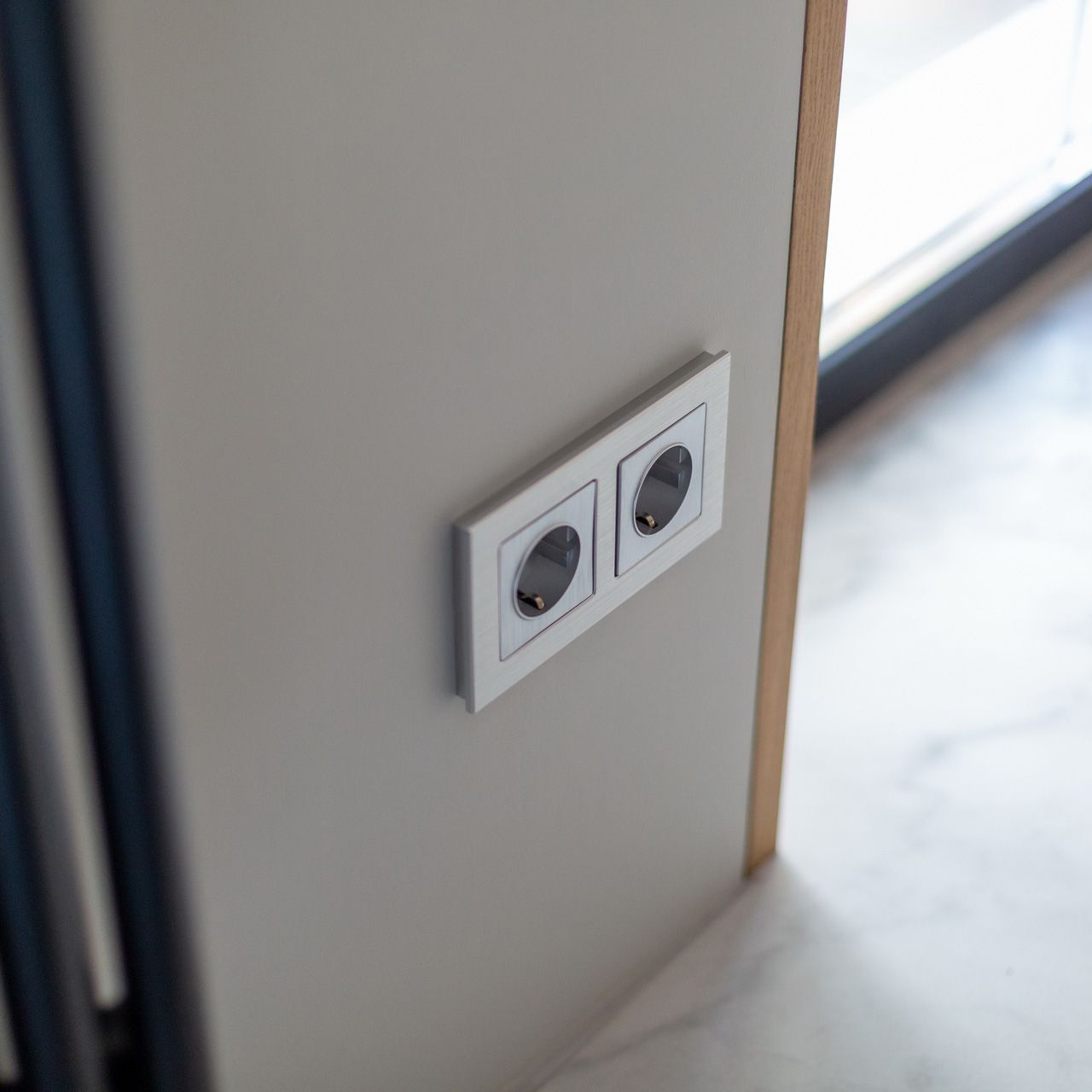 Рамка на 2 поста (алюминий) Werkel