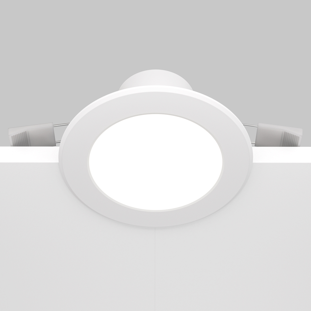 Встраиваемый светильник Maytoni Stockton 3000-6000K 1x7Вт 110° IP 44 DL015-6-L7W