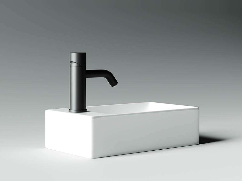 Умывальник подвесной прямоугольный CN5008