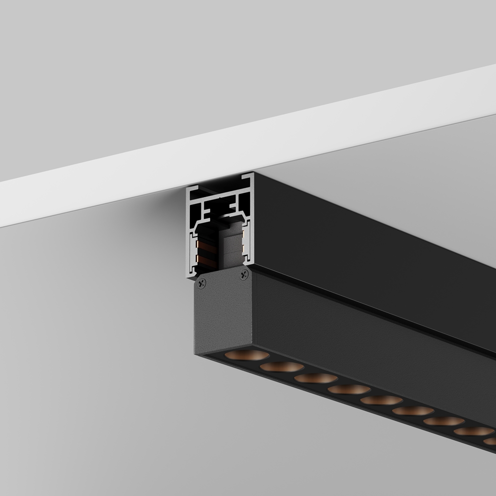 Шинопровод 2м Exility низкопрофильный накладной Maytoni TRXM034-412B