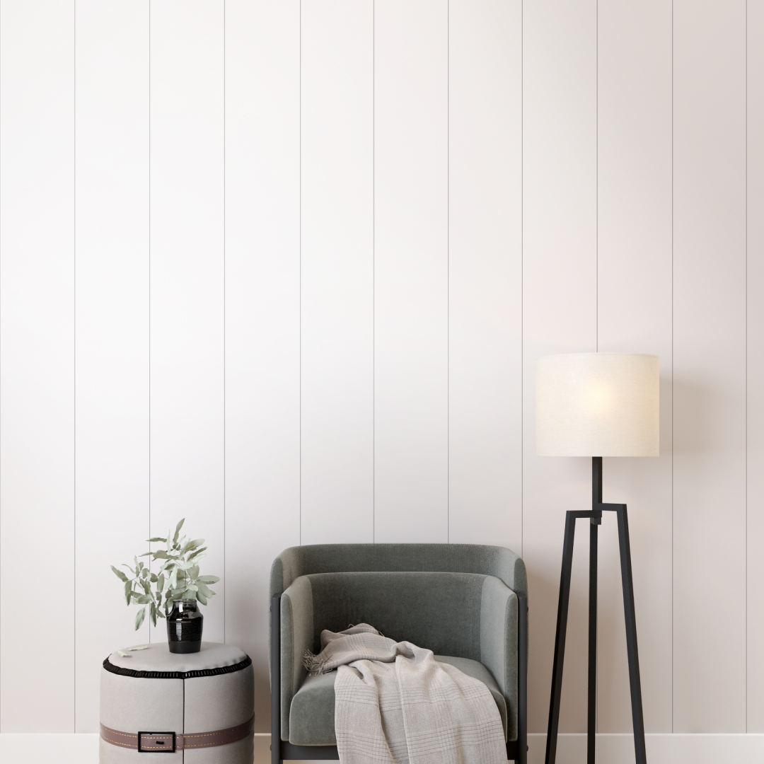 Панель МДФ Classic STELLA Standart 2700х200х6 Белый