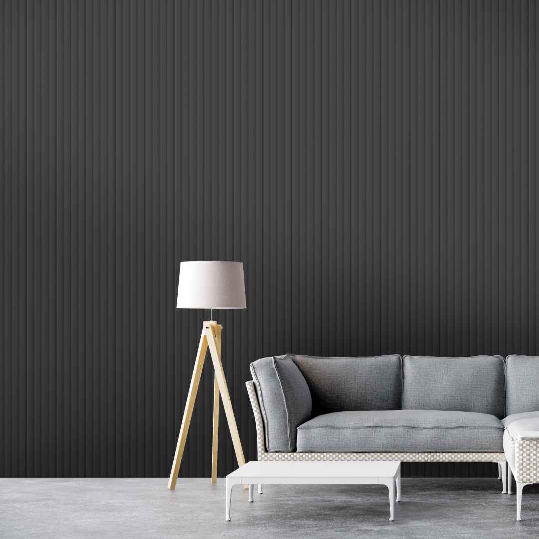 Профиль Старт-Финиш МДФ Stella Wave De Luxe Black Lead 2700x55x16