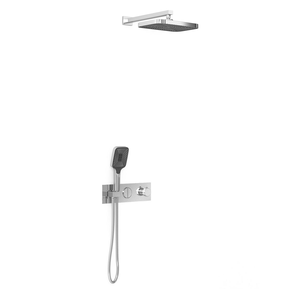Душевая система Vincea VSFW-422T1CH встраиваемая в стену цвет хром