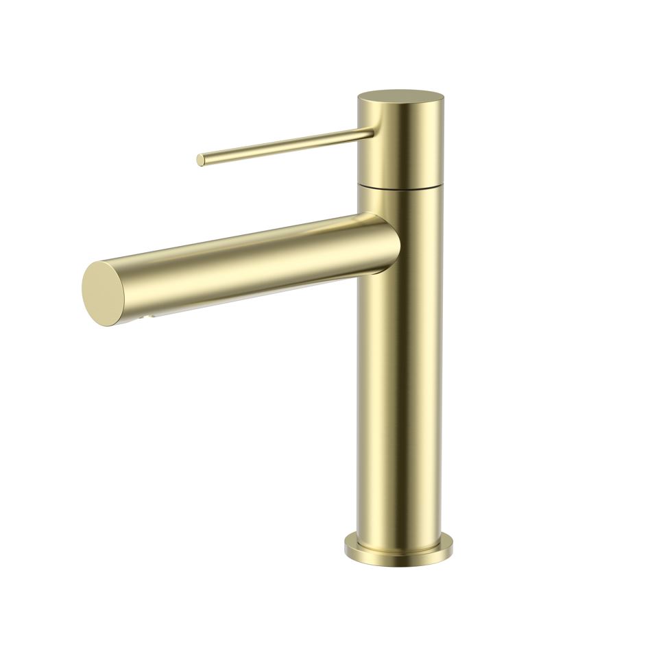 Смеситель Vincea Aspire VBF-4AS01BG на раковину брашированное золото