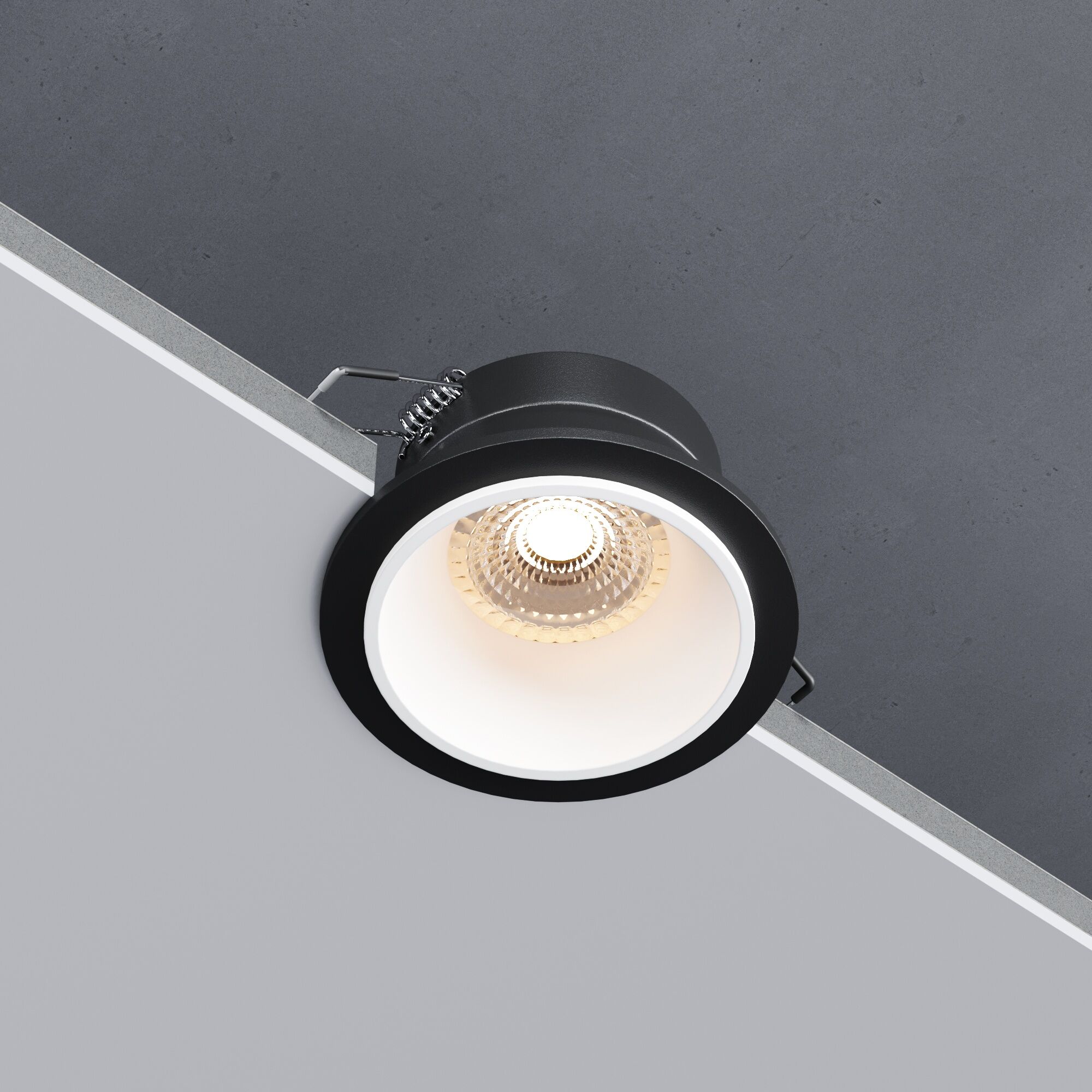 Встраиваемый точечный светильник Elektrostandard 25010/01 Черный