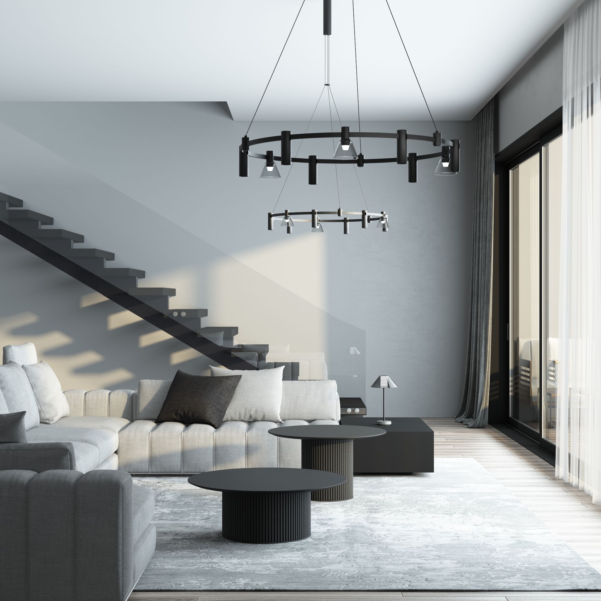 Esthetic Magnetic Трековый светильник 5W 3000K чёрный 85114/01