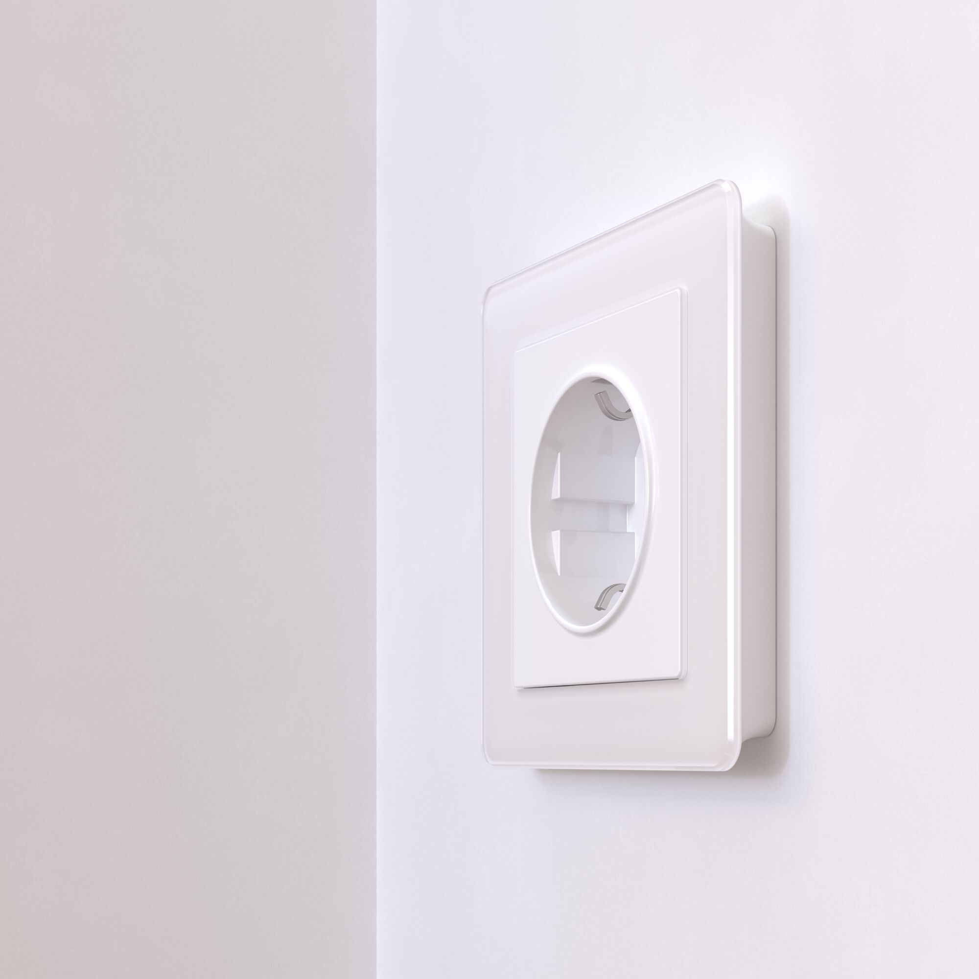 Рамка на 1 пост Acrylic белый Werkel