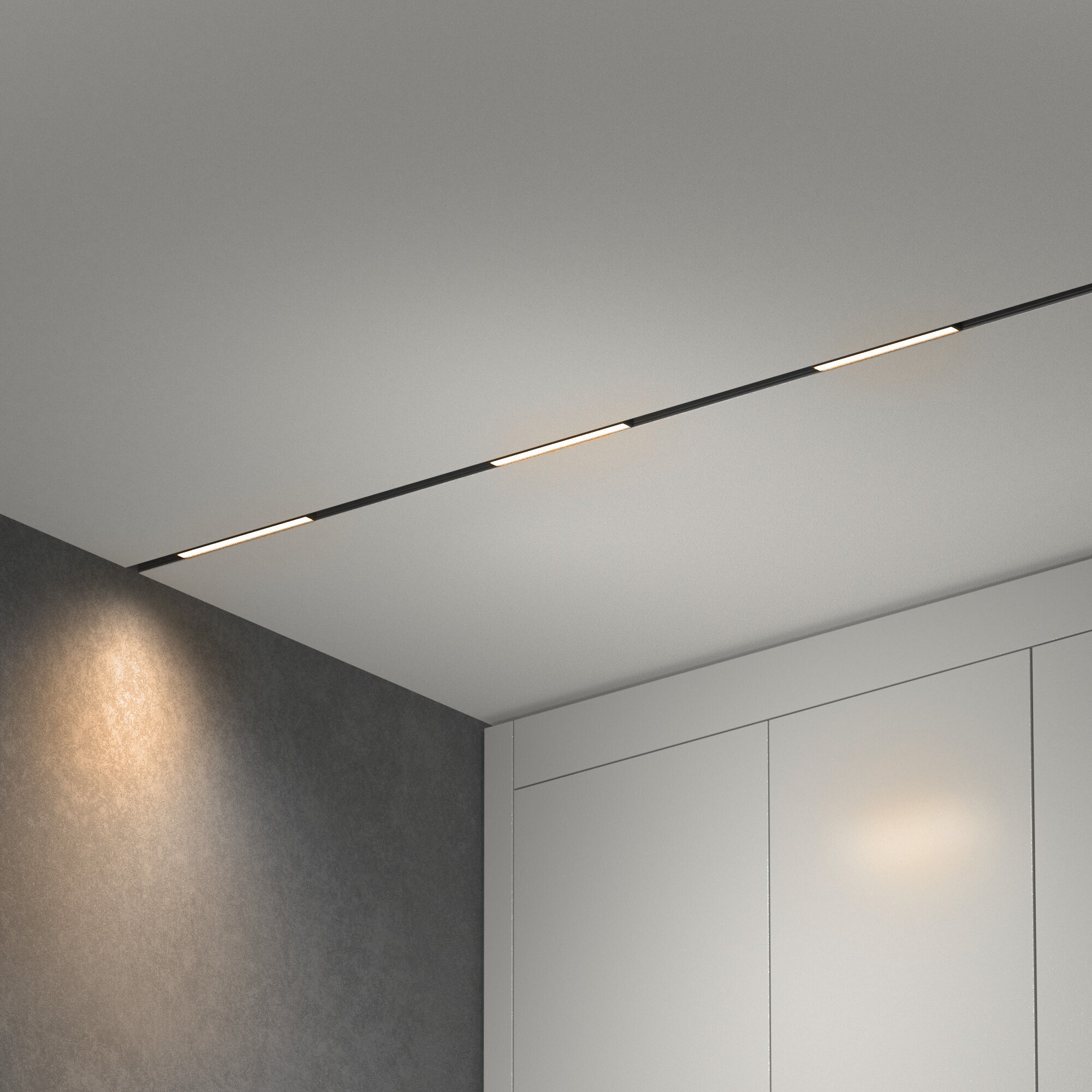 Slim Magnetic L01 Трековый светильник 10W 3000K черный