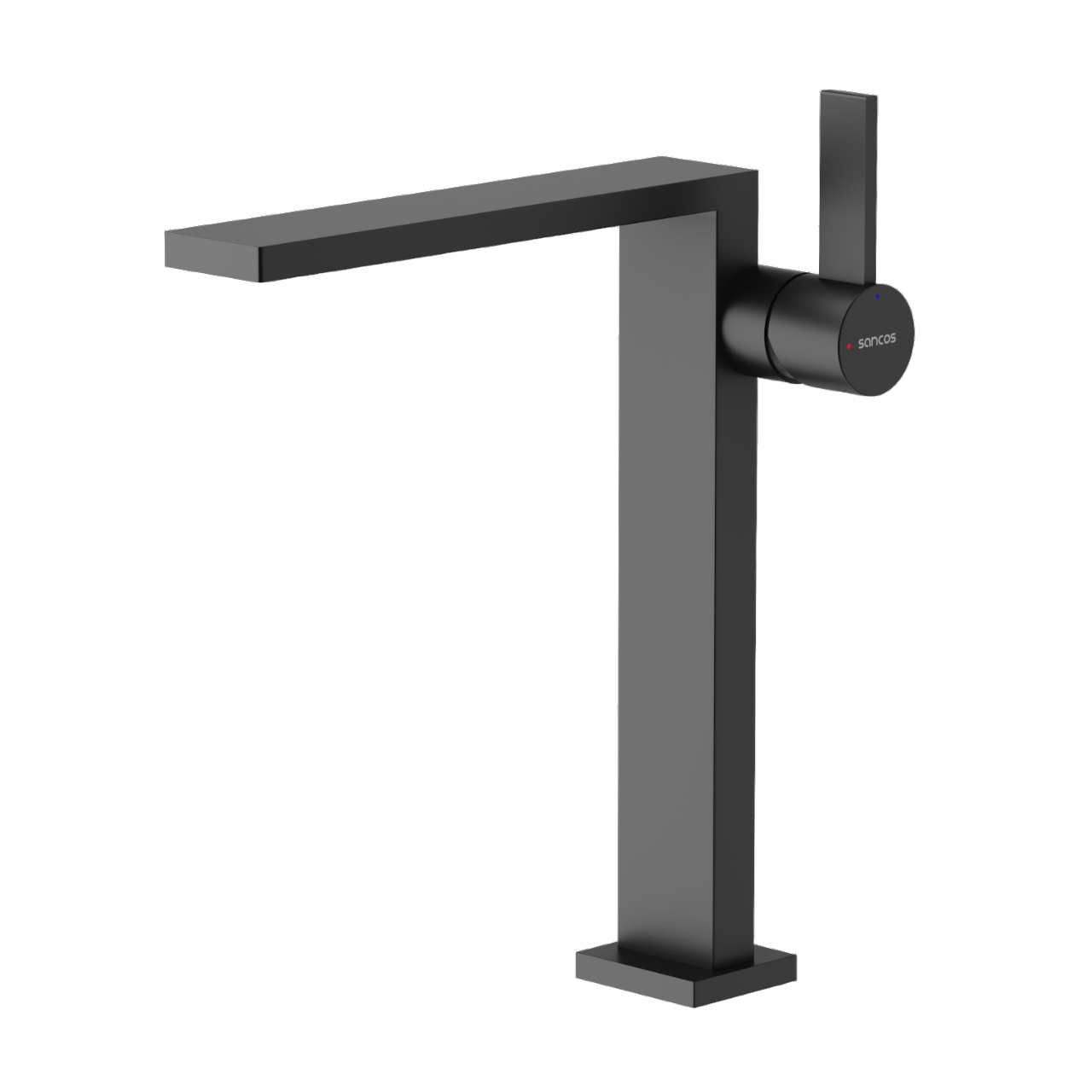 Смеситель для раковины высокий Linn, черный матовый SC9020MB