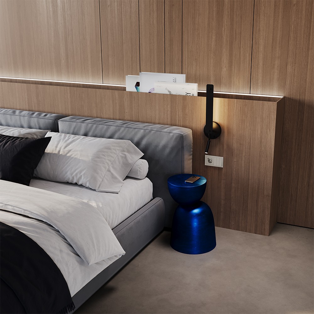 Выключатель встраиваемый VOLTUM S70 трехклавишный 10А, (кашемир)