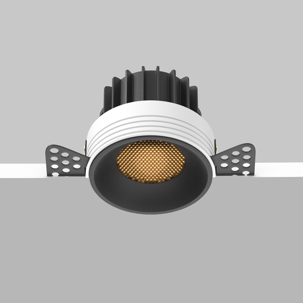 Встраиваемый светильник Maytoni Round 2700K 12W 60° DL058-12W2.7K-TRS-B