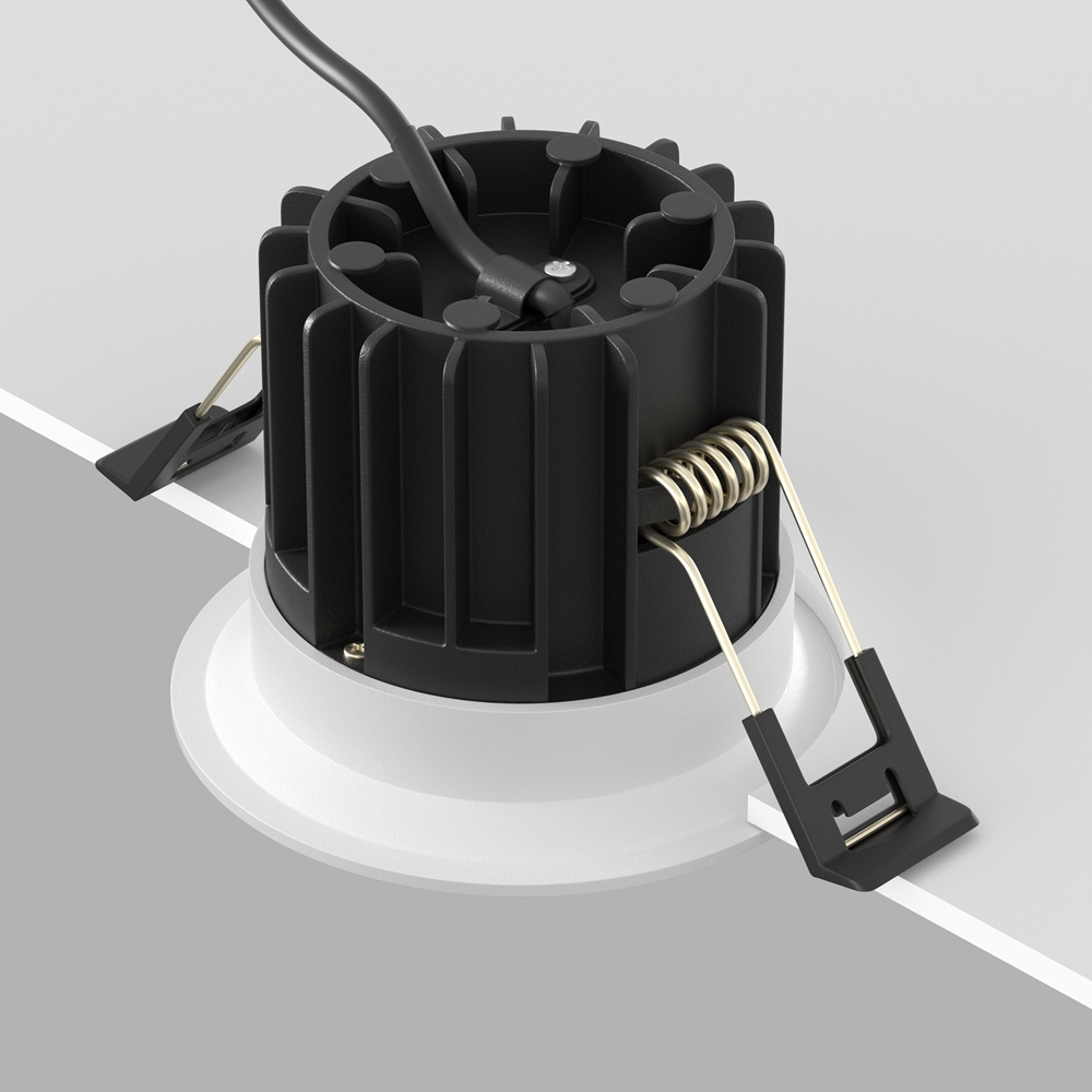 Встраиваемый светильник Maytoni Round 4000K 12W 60° DL058-12W4K-W