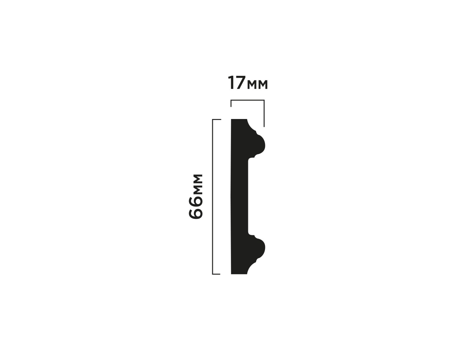 Молдинг WE66 HIWOOD