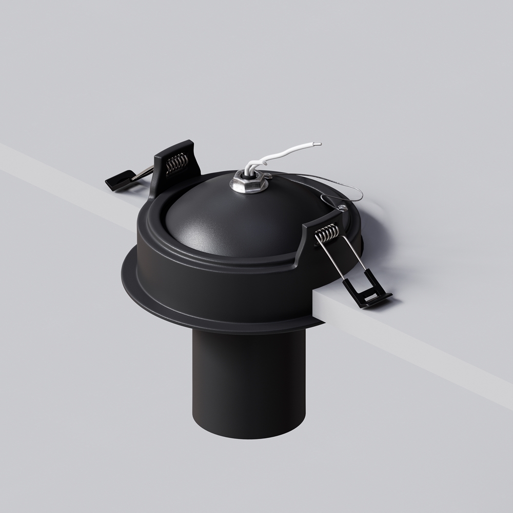Встраиваемый светильник Maytoni Focus S GU10 1x10Вт C048CL-01-GU10-B
