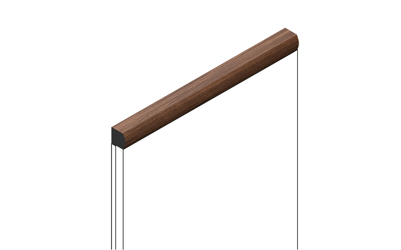 Молдинг D15V2 BR396 HIWOOD