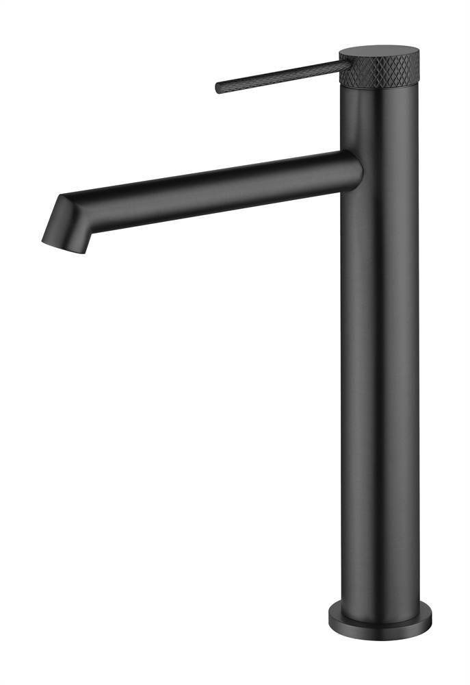 Смеситель Vincea Rim VBF-2RM2GM на столешницу/на раковину вороненая сталь