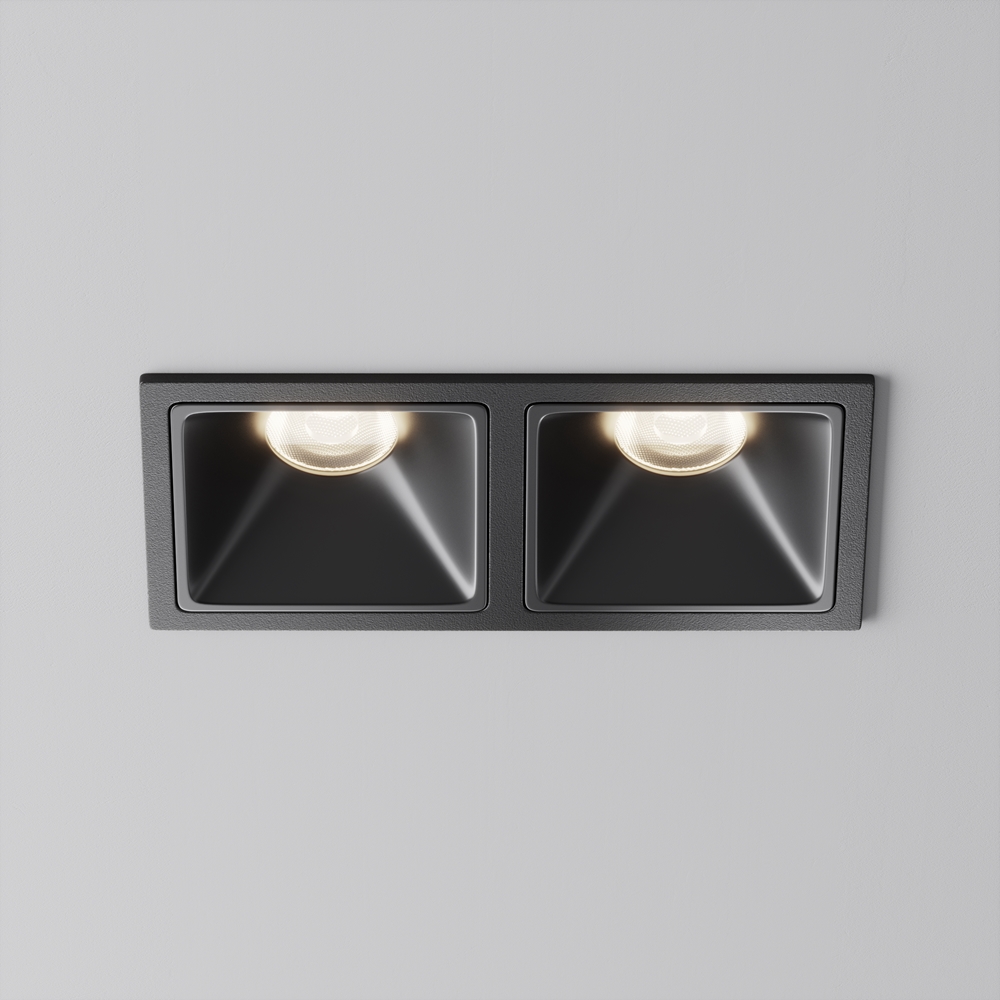 Встраиваемый светильник Maytoni Alfa LED 4000K 10Вт 50° DL043-02-10W4K-SQ-B-1