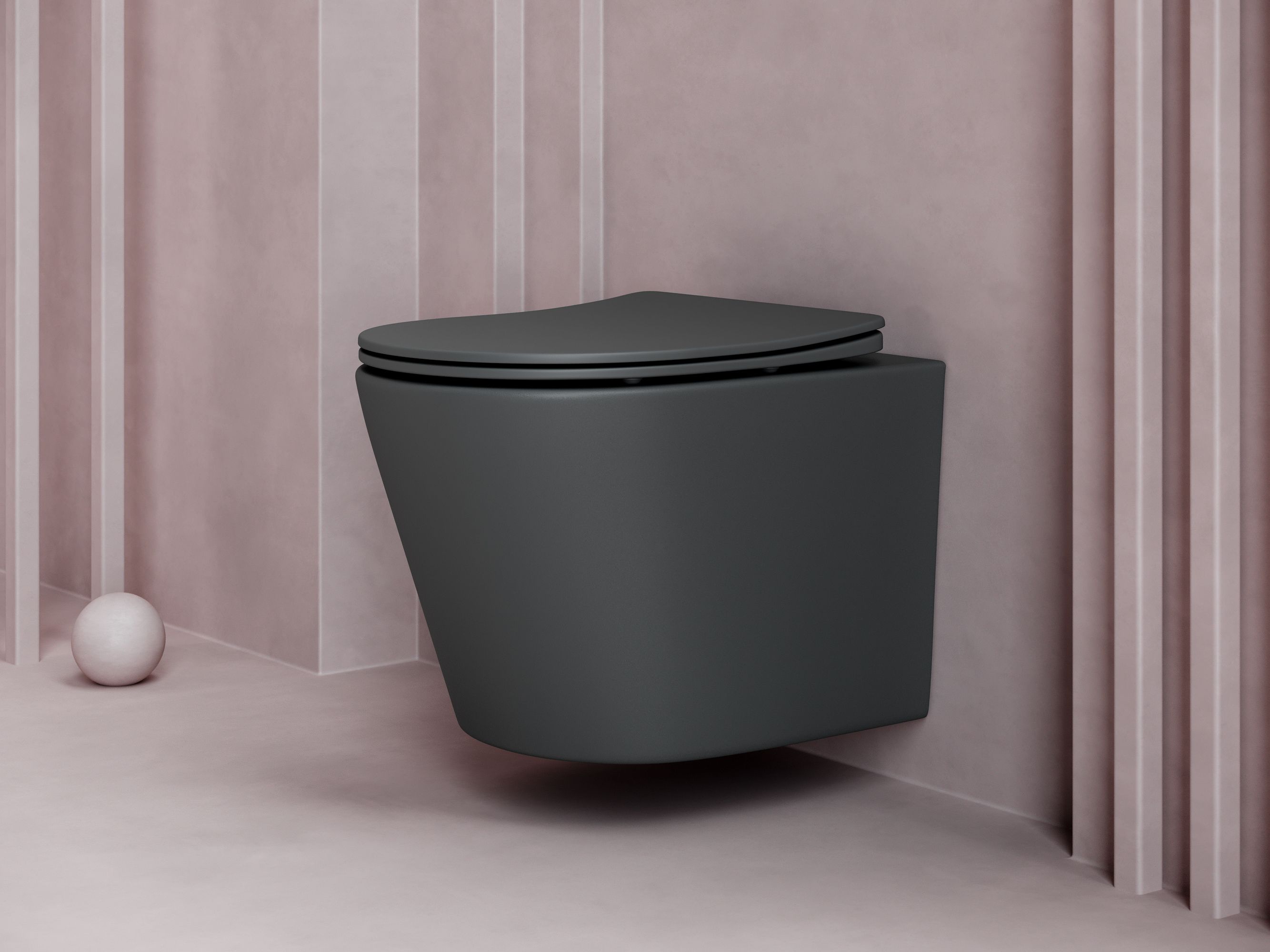 Подвесной унитаз Balearica Rimless CN6000MDH