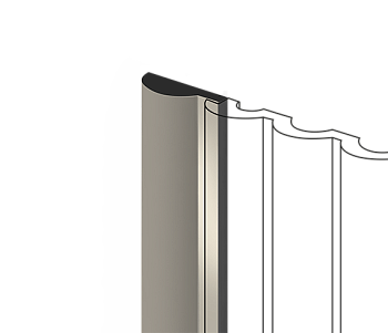 Финишный молдинг LF140A BR487 HIWOOD