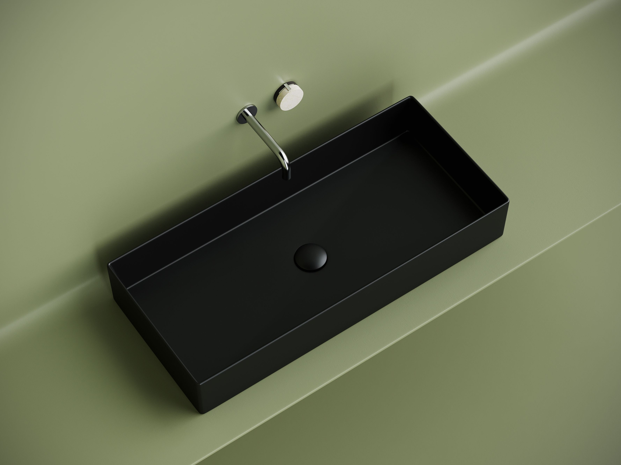 Накладная раковина CN6072MB